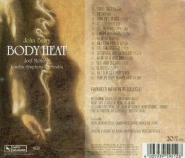 Body Heat soundtrack (Żar Ciała) [CD]
