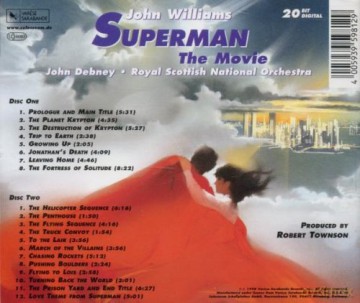 Superman: The Movie soundtrack [2CD]