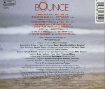 Bounce soundtrack (Gra o Miłość) (Mychael Danna) [CD]