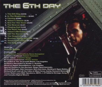 The 6th Day soundtrack (6-ty Dzień) (Trevor Rabin) [CD]