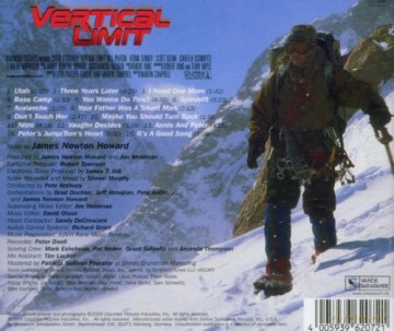 Vertical Limit soundtrack (Granice Wytrzymałości) (James Newton Howard) [CD]