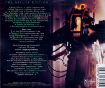 Aliens: The Deluxe Edition soundtrack (Obcy - Decydujące Wsparcie) (James Horner) [CD]