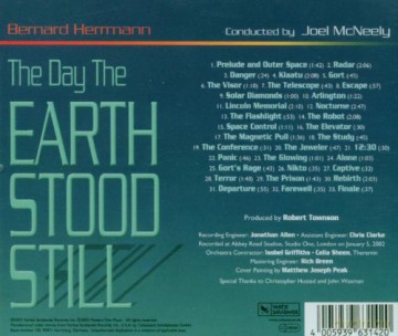 The Day the Earth Stood Still soundtrack (Dzień, w Którym Zatrzymała się Ziemia) (Bernard Herrmann) [CD]