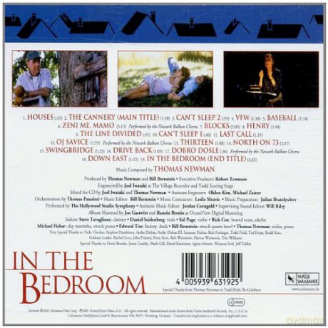 In the Bedroom soundtrack (Za Drzwiami Sypialni) (Thomas Newman) [CD]
