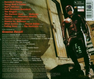 Daredevil soundtrack (Graeme Revell)  [CD]