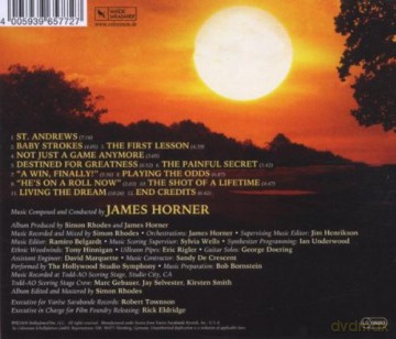 Bobby Jones-Stroke of Genius soundtrack (Bobby Jones: Zamach Geniusza) (James Horner) [CD]