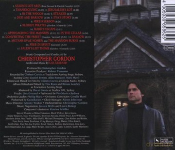 Salem's Lot soundtrack (Miasteczko Salem) (Christopher Gordon) [CD]