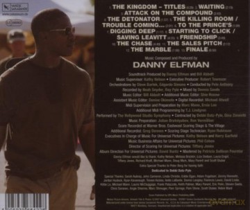 The Kingdom soundtrack (Królestwo) (Danny Elfman) [CD]