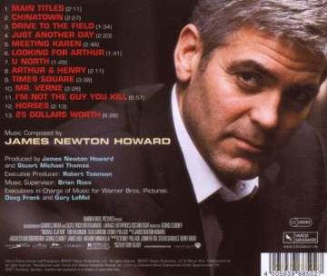 Michael Clayton soundtrack (James Newton Howard) [CD]