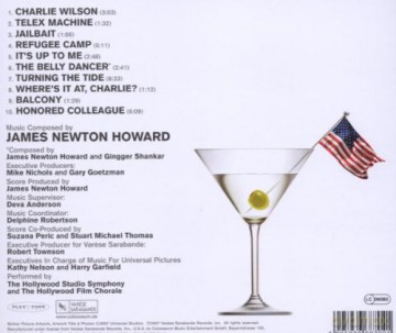 Charlie Wilson's War soundtrack (Wojna Charliego Wilsona) (James Newton Howard) [CD]
