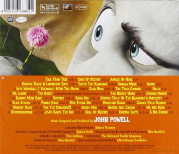 Dr. Seuss\' Horton Hears a Who! soundtrack (Horton Słyszy Ktosia) (John Powell) [CD]