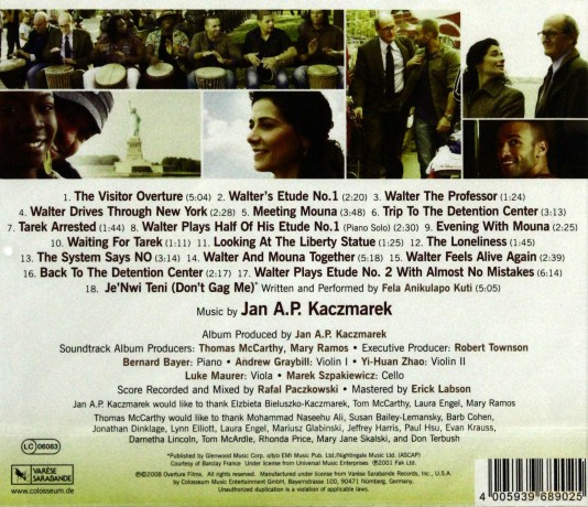 The Visitor soundtrack (Spotkanie) (Jan A. P. Kaczmarek) [CD]