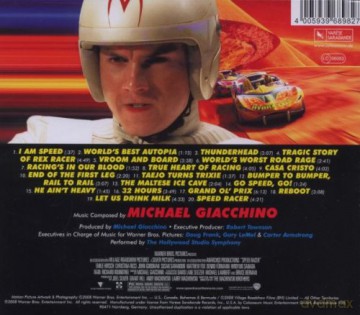 Speed Racer soundtrack (Michael Giacchino) [CD]