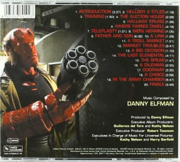 Hellboy 2 soundtrack (Danny Elfman) [CD]
