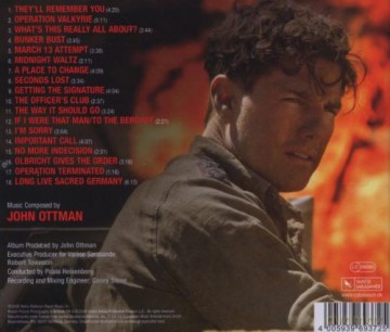Valkyrie soundtrack (Walkiria) (John Ottman) [CD]