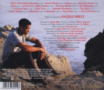 Seven Pounds soundtrack (Siedem Dusz) (Angelo Milli) [CD]