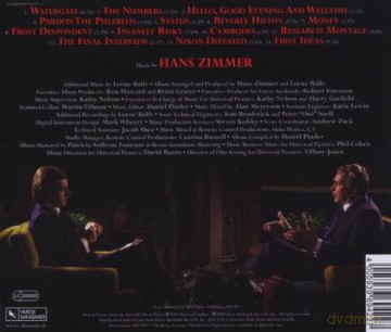 Frost / Nixon soundtrack (Hans Zimmer) [CD]
