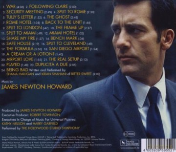 Duplicity soundtrack (Gra Dla Dwojga) [CD]