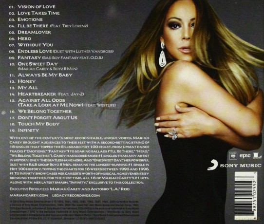 Mariah Carey: #1 to Infinity [CD]
