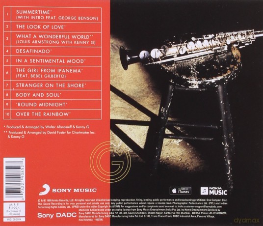 Kenny G: Classics In The Key Of G [CD]
