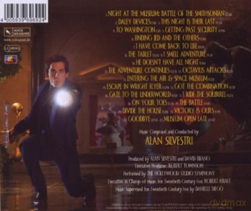 Night At The Museum: Battle Of The Smithsonian soundtrack (Noc w Muzeum 2) (Alan Silvestri) [CD]