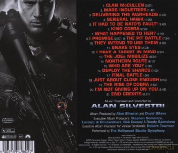 G.I. Joe - The Rise Of Cobra soundtrack G.I. Joe: Czas Kobry (Alan Silvestri) [CD]