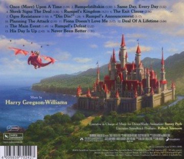 Shrek Forever After soundtrack (Harry Gregson-Williams) [CD]