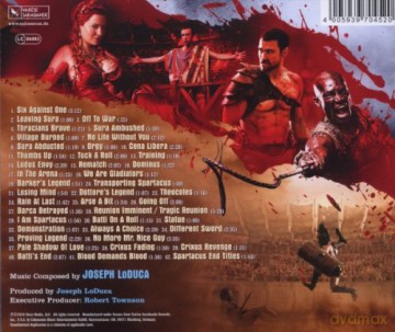 Spartacus: Blood And Sand soundtrack (Spartakus: Krew i Piach) (Joseph Loduca) [CD]