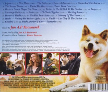 Hachi: A Dog's Tail soundtrack (Mój Przyjaciel Hachiko)  (Jan A. P. Kaczmarek) [CD]