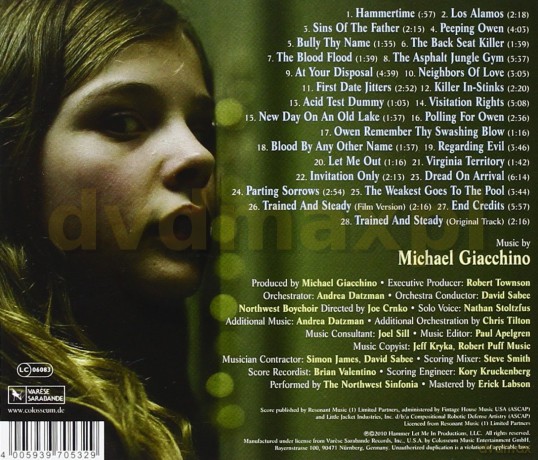 Let Me In soundtrack (Pozwól Mi Wejść) (Michael Giacchino) [CD]