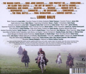 Ironclad soundtrack (Żelazny Rycerz) (Lorne Balfe) [CD]