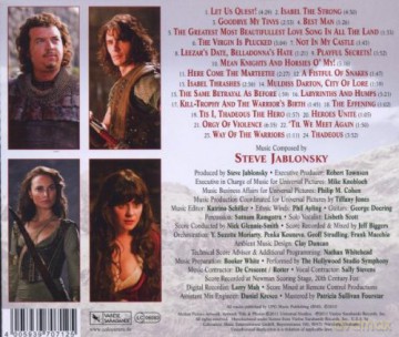 Your Highness soundtrack (Wasza Wysokość) (Steve Jablonsky) [CD]