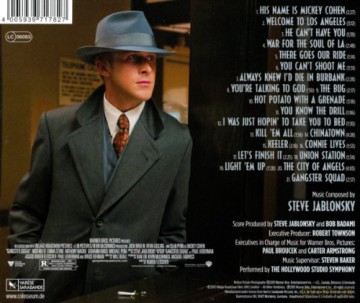 Gangster Squad soundtrack (Gangster Squad, Pogromcy Mafii) (Steve Jablonsky) [CD]