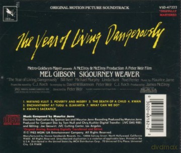 The Year of Living Dangerously soundtrack (Rok Niebezpiecznego Życia) (Maurice Jarre) [CD]
