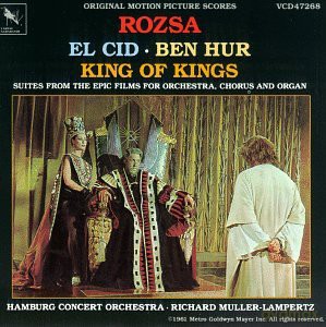 El Cid, Ben Hur, King of Kings soundtrack (Cyd, Ben Hur,Król Królów) [CD]