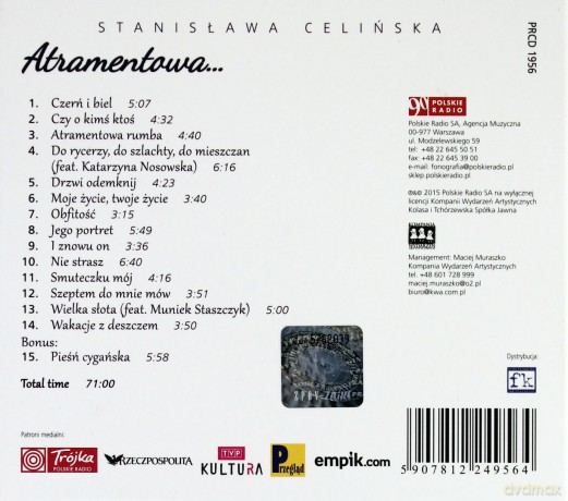 Stanisława Celińska: Atramentowa [CD]