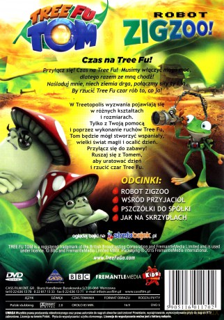 Trre Fu Tom - Robot Zigzoo! [DVD]