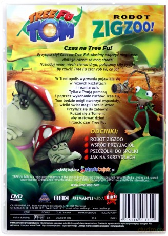 Trre Fu Tom - Robot Zigzoo! [DVD]