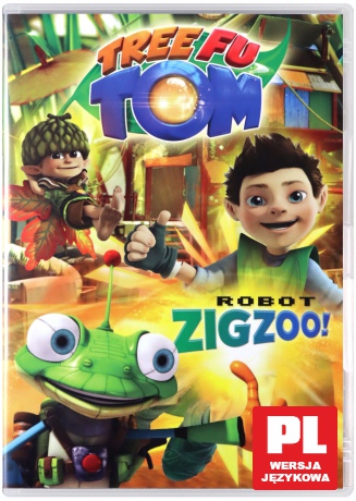 Trre Fu Tom - Robot Zigzoo! [DVD]