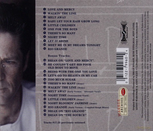 Brian Wilson: Brian Wilson Expanded Edition [CD]