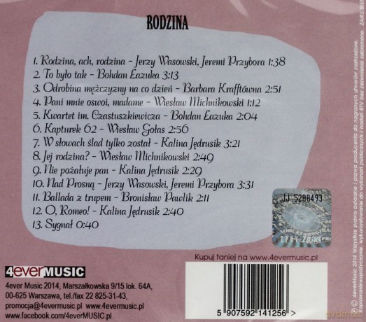 Kabaret Starszych Panow: Rodzina [CD]