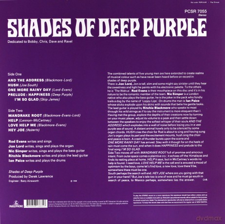 Deep Purple: Shades Of Deep Purple [Winyl]
