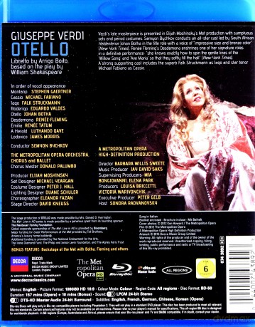 Renee Fleming: Verdi Otello [Blu-Ray]