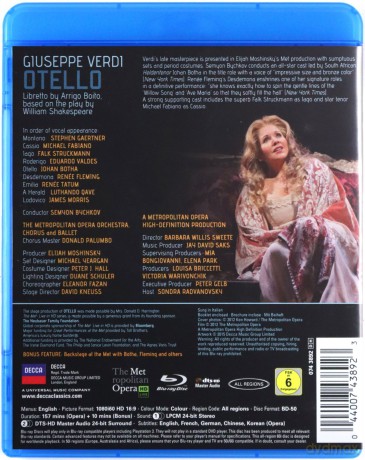 Renee Fleming: Verdi Otello [Blu-Ray]