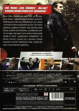 Uprowadzona 3 [DVD]