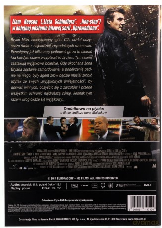 Uprowadzona 3 [DVD]