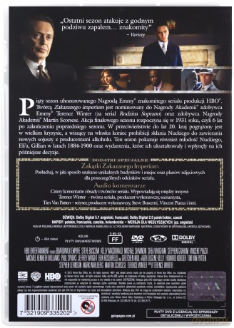 Zakazane Imperium sezon 5 [3DVD] 
