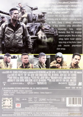 Furia (2014) [DVD]