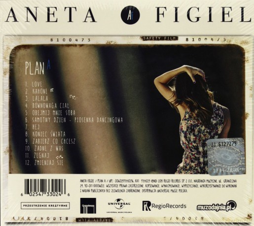 Aneta Figiel: Plan A [CD]