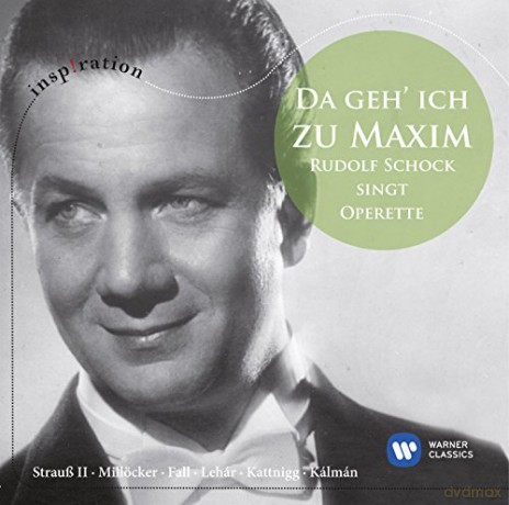 Rudolf Schock: DA Geh' Ich Zu Maxim - Rudolf Schock Singt Operette [CD]